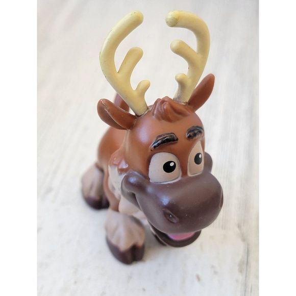 Frozen baby reindeer Santa Kristoff pet toy figure - Picture 1 of 5